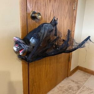 Homemade Bat - Halloween Styrofoam Bat, Needs TLC